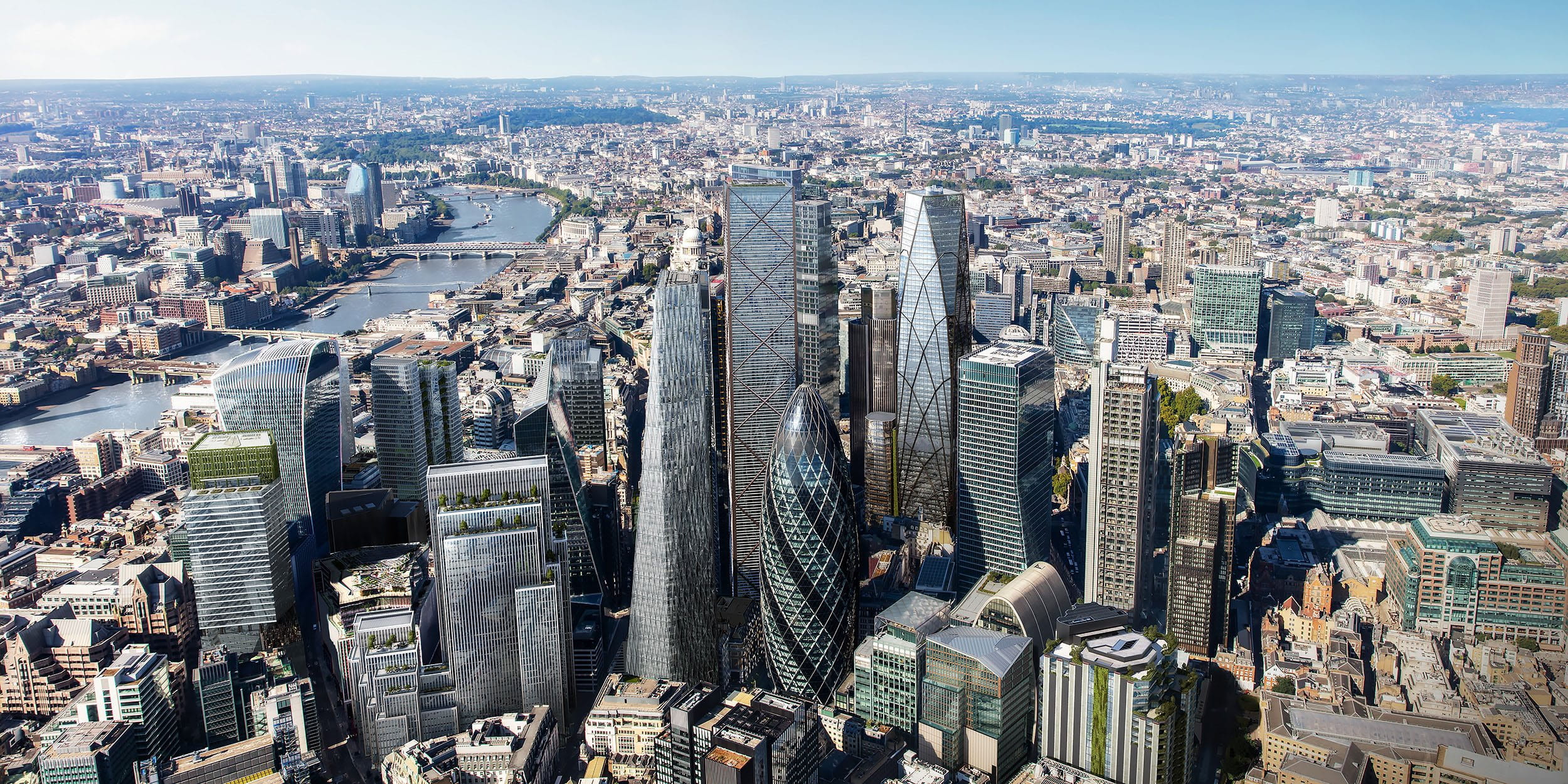 «Bishopsgate 55», London Skyline «Bishopsgate 55», London Skyline