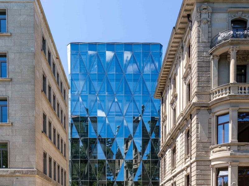 Zurich Insurance Company Ltd Zurich headquarters at Mythenquai in Zurich